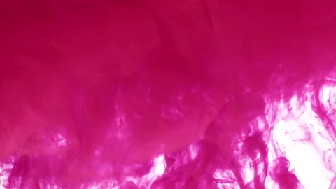 Large flow of fuchsia paint Stock Footage 166131637
