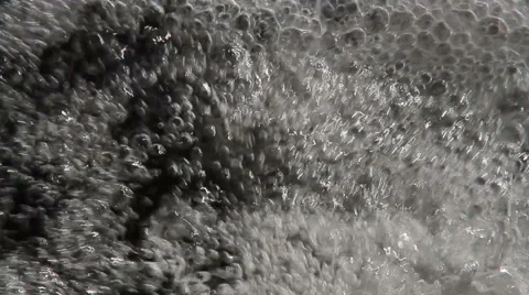 Large flow of water, waterfall 2 Video stock 48303377