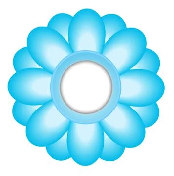 Large flower, background  for a design Stock Illustration