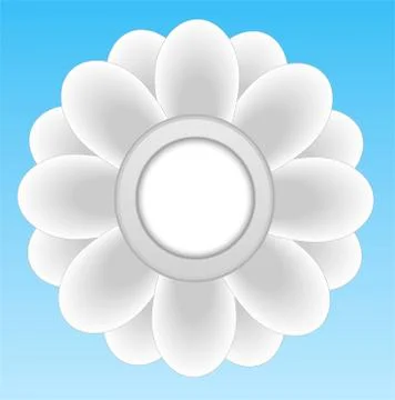 Large flower, background  for a design Stock Illustration