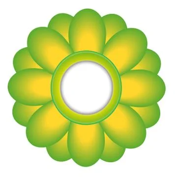 Large flower, background  for a design Stock Illustration