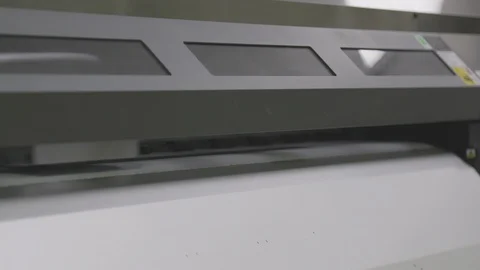 Large Format Printer - Printing on Wide Vinyl Video stock 87096149