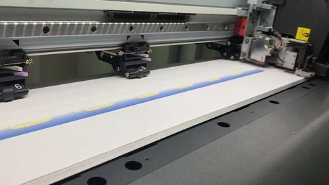 Large format printing Vídeos de archivo 99471770