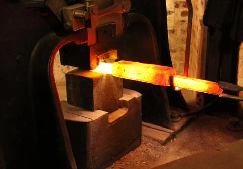 Large Foundry Forge. Stock Photos