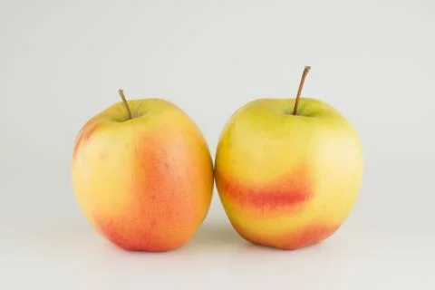 Large fresh apple Foto stock