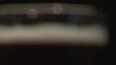 A large glass of cold and refreshing beer Stock Footage 75185847