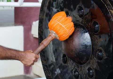 Large gong Stock Photos