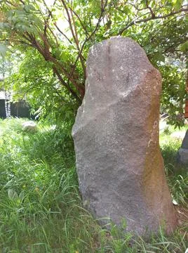 Large granite stone Stock Photos