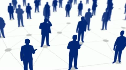 Large group of people Video stock 12013720