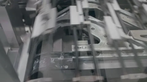 Large group of pills in production Line Stock Footage 201388331