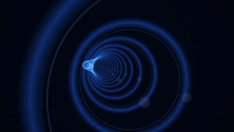 Large Hadron Collider Simulation Of Particle Acceleration And Proton Injection Stock Footage 340521643