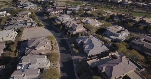 Large Homes Stock Footage 121981356