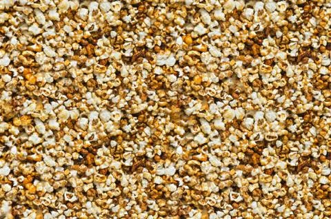 A large horizontal background of popcorn 스톡 사진