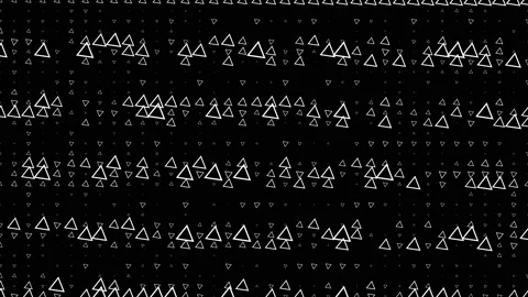 Large horizontal triangles Stock Footage 153721708