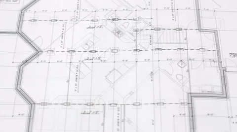 Large House Floor Plans 스톡 동영상 45294065