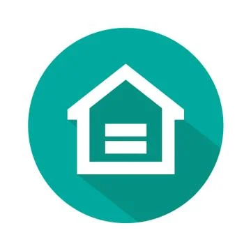 Large House Icon Stock-Illustration