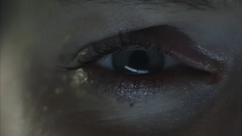 Large human eye Stock-Footage 112107395