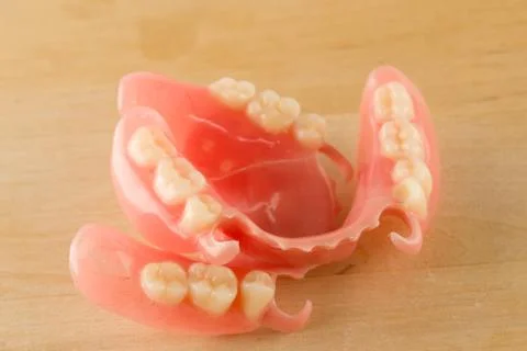Large image of a modern denture Stock Photos