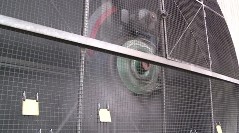 Large Industrial Fan Video stock 42147357