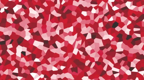 Large irregular shape pattern background red Stock Footage 50002385
