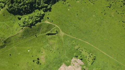 A large lake with a drone Stock Footage 237117036