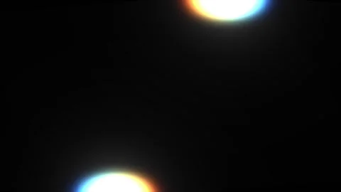 Large lamp with colored rim at top and bottom 库存影片 315519627