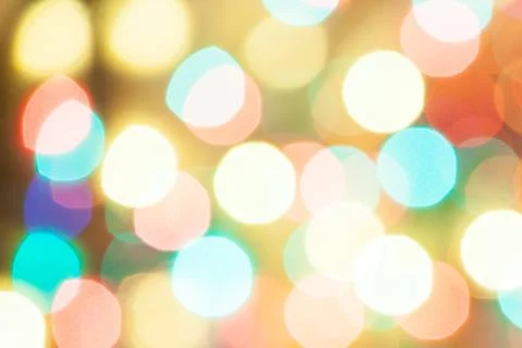 Large light bokeh. Stock Photos