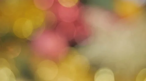 Large light spot on the Christmas tree. Bokeh. Background. 動画素材 41581610