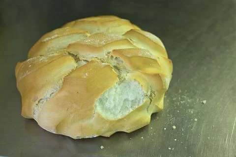 Large loaf bread Stock Photos