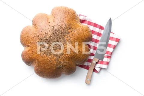 Large loaf of bread. Stock Photos