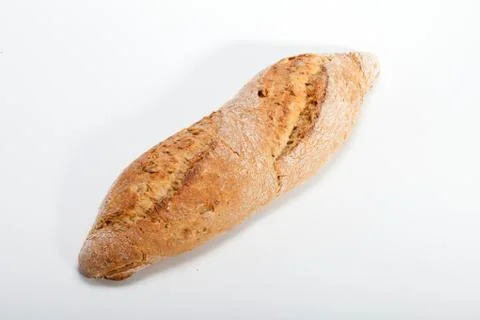 Large loaves of bread traditionally roasted Stock Photos