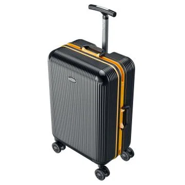 Large luggage on wheels Stock Illustration