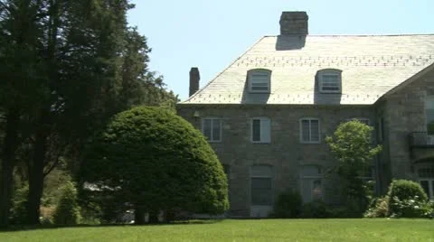 Large Mansion (2 of 3) Stock Footage 19662169