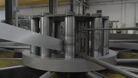LARGE METAL MACHINE Video stock 125484145