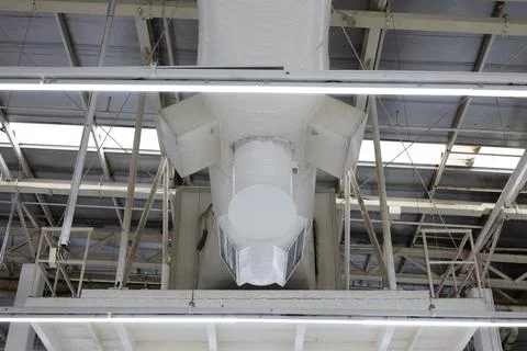 Large metal structures ceiling. building ceiling structure Show products cons Stock Photos