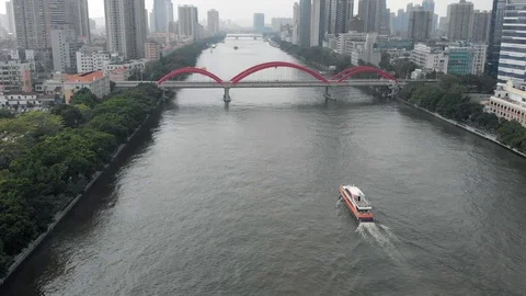 A large metropolis with developed infrastructure Stock Footage 118113534