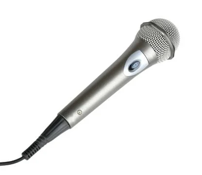 Large microphone Stock Photos