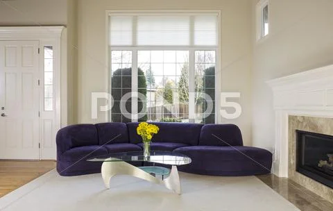 Large modern living room Stock-Fotos