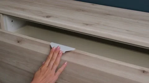 Large modern style TV stand Vidéo 179093959
