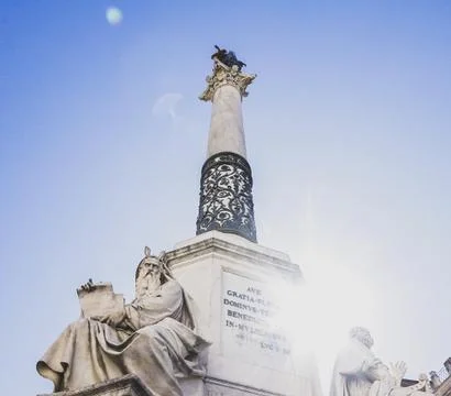 Large Monument in Rome Stock Photos