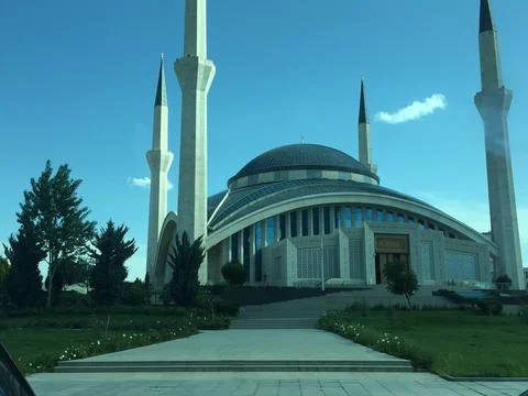 Large Mosque in Ankara Foto stock