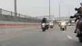 Large motorcycle rally across city, bike lights and motorcross racing, freedom HD Footage
