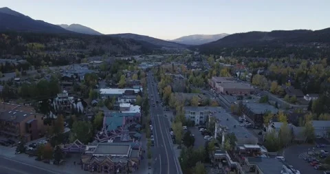A large mountain in the background Stock Footage 155511563