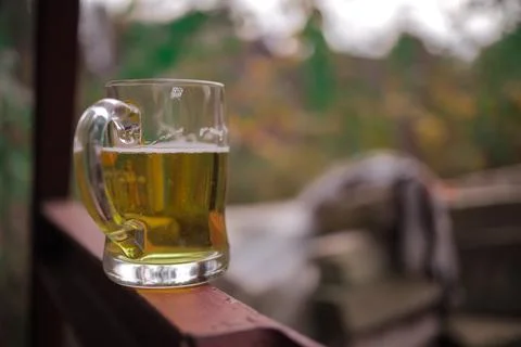 A large mug of beer Stock Photos