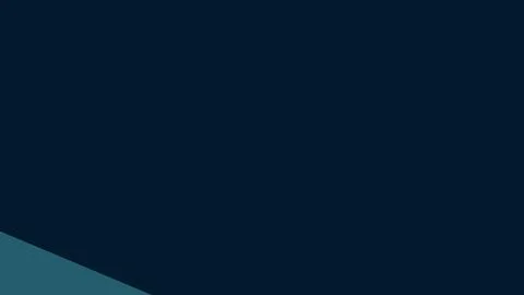 Large navy blue panel with a small teal triangle at the lower left edge and a Illustrazione stock