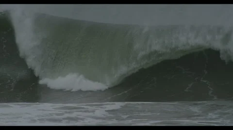 Large Ocean Crashing Wave 2 Stock Footage 65266282