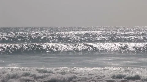 Large Ocean Waves Stock Footage 67528604