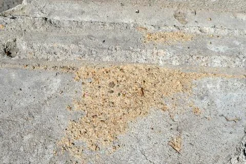 Large old stone in close-up Stock Photos