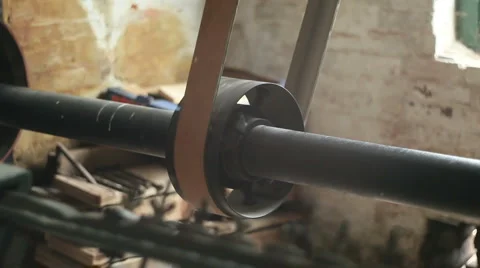 Large old victorian engine 17 Stock Footage 3376126