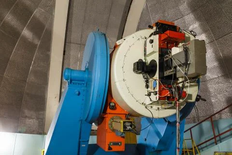 Large optical telescope 스톡 사진